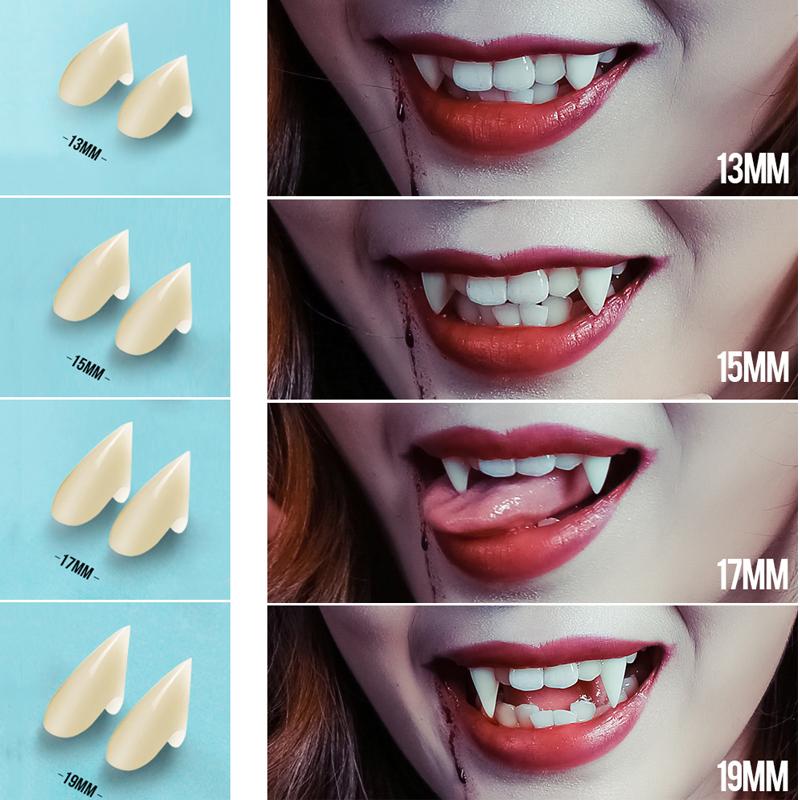 1 Pair Halloween Vampire Fangs
