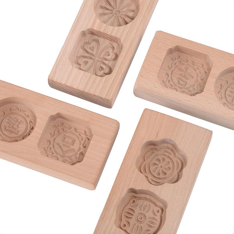Wooden Moon Cake Mold