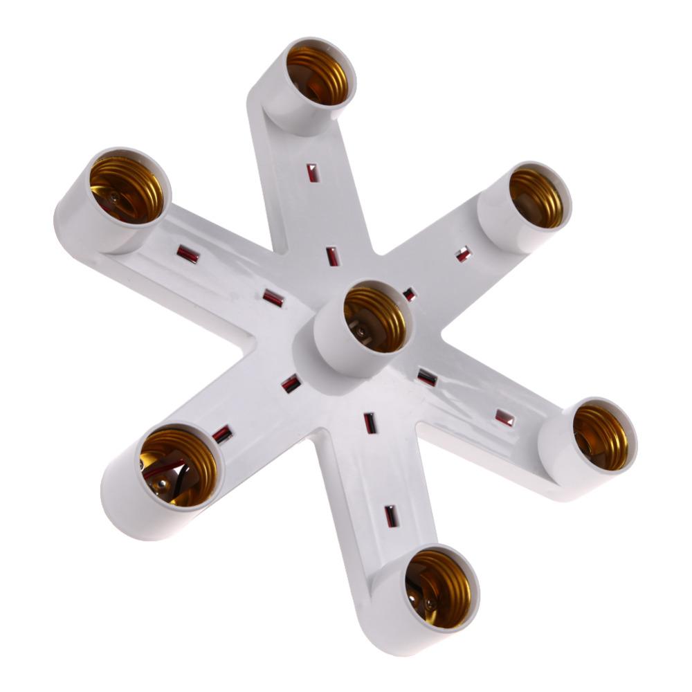 7 in 1 Bulb Socket for Studio Lighting