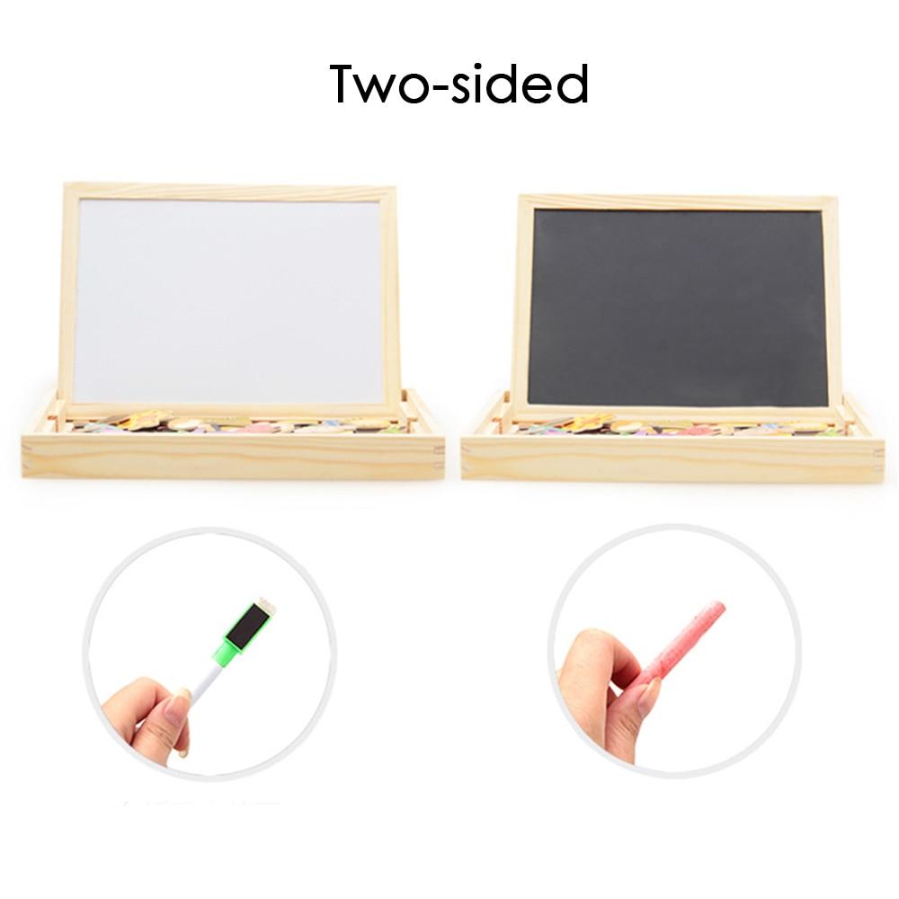 100+Pcs 3D Wooden Magnetic Puzzle Toys For Children