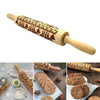 Embossing Rolling Pin For Christmas