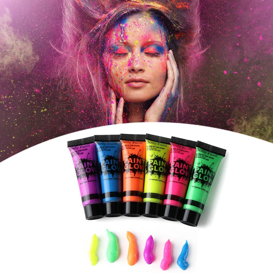 1Pcs Fluorescent Face Body Makeup Paint