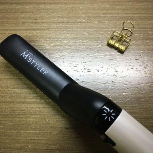 Hair Curling Iron Brush For Men