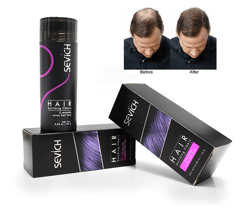 Keratin Hair Fiber Spray for Instant Hair Loss Treatment