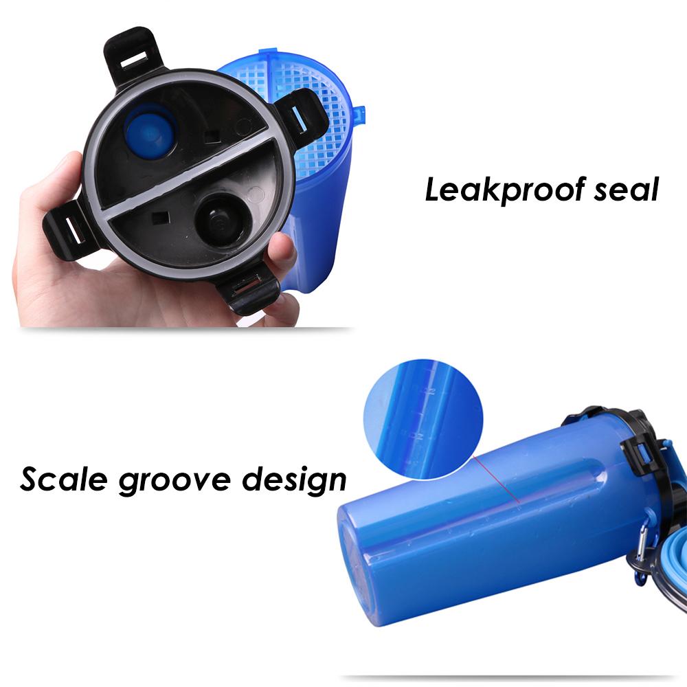 2-in-1 Dog Travel Bottle, Pet Feeder And Water Bowl