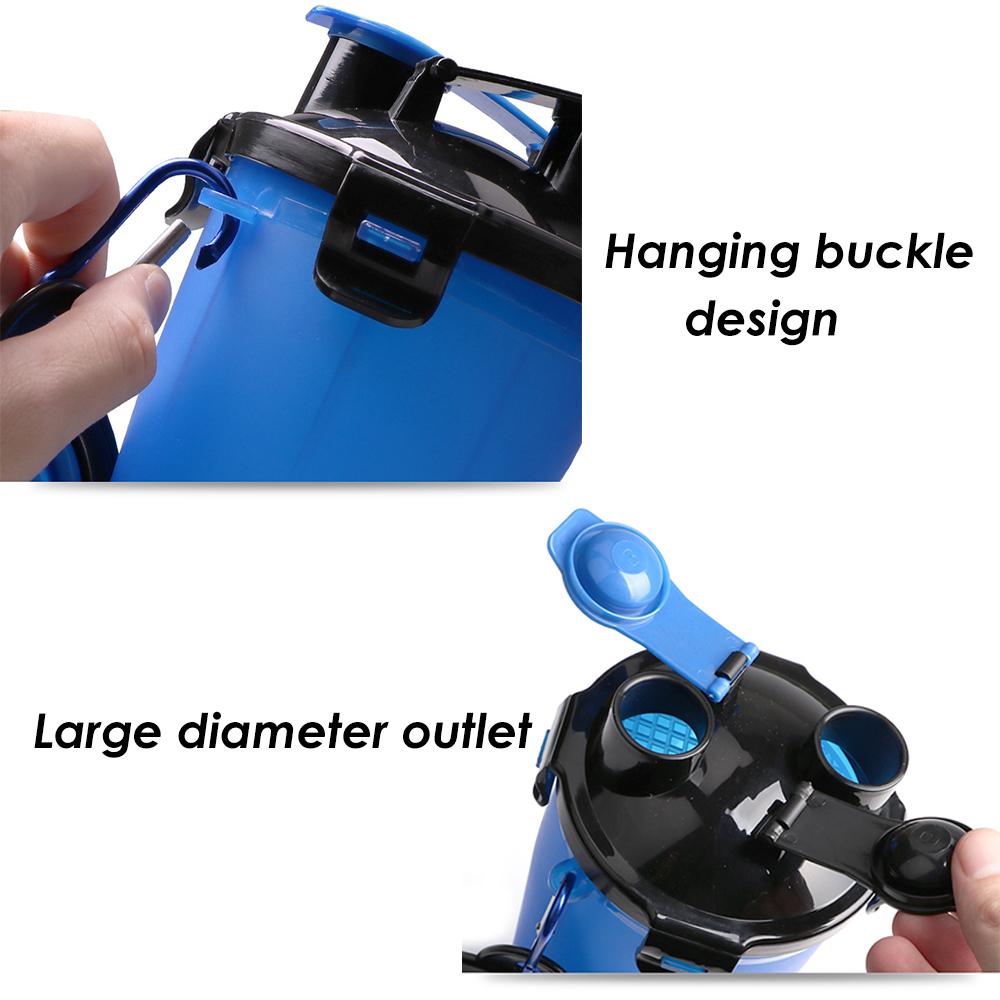 2-in-1 Dog Travel Bottle, Pet Feeder And Water Bowl