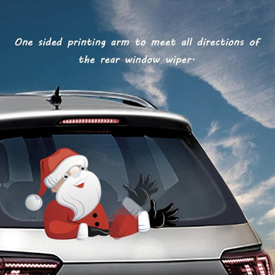 Santa Claus Windshield Decals For Christmas