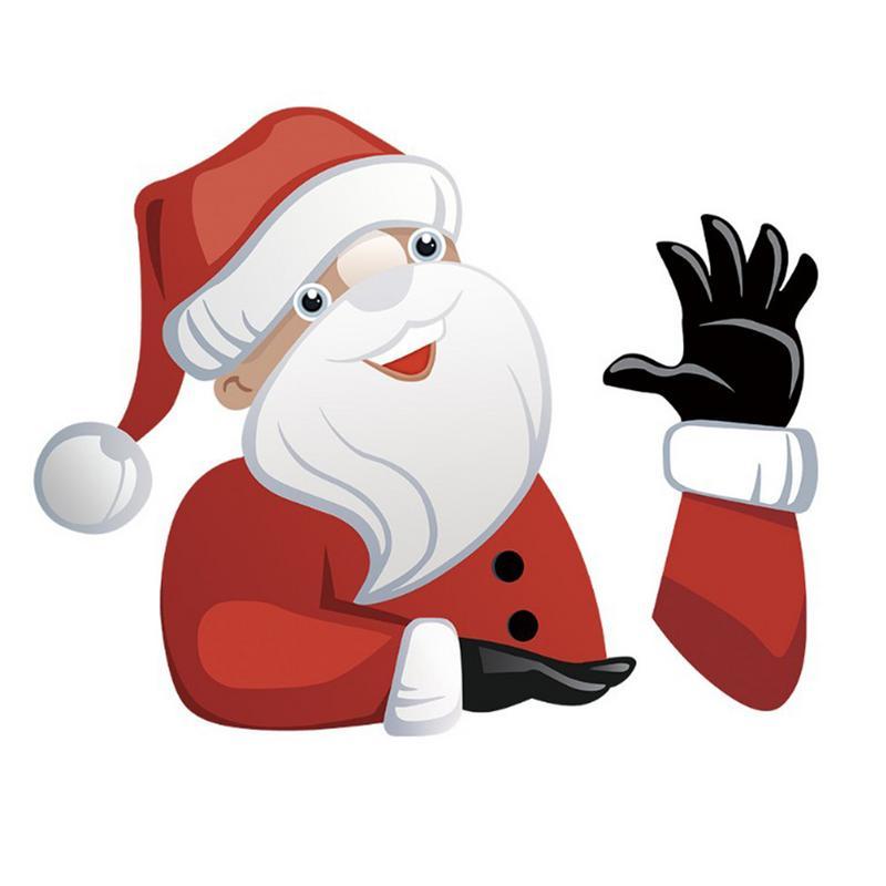 Santa Claus Windshield Decals For Christmas