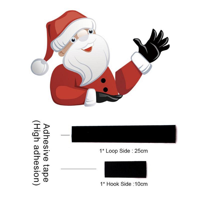 Santa Claus Windshield Decals For Christmas