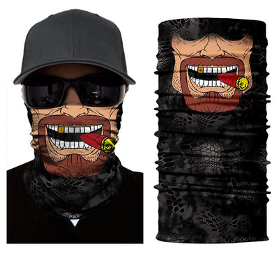 Skull Clown Motorbike Balaclava Face Mask