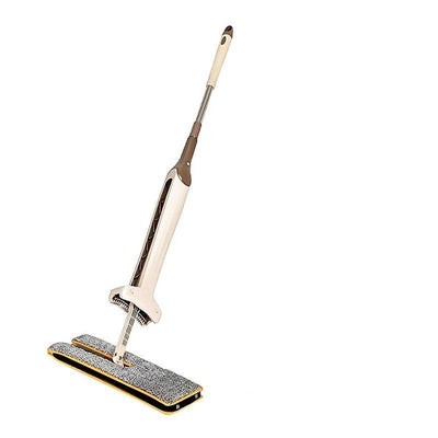 Two-Side Microfiber Mop for 360-Degree, All Types Floor Cleaning