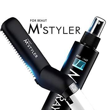 Hair Curling Iron Brush For Men