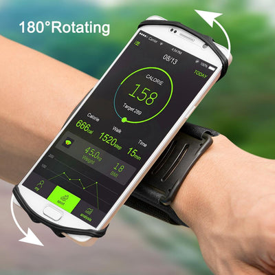 Rotatable iPhone Wristband For Running, Cycling, Gym