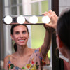 4-Bulb LED Hollywood Makeup Mirror Light