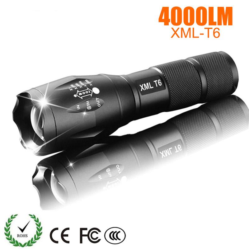 Powerful Waterproof LED Flashlight