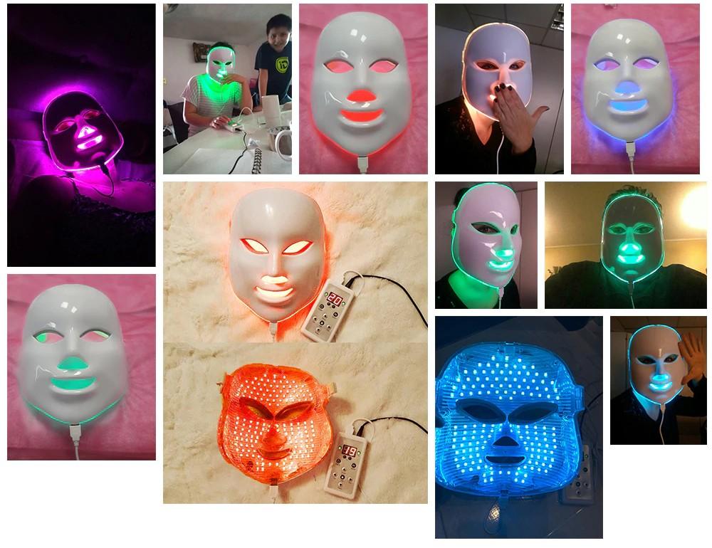 LED Face Mask for Acne Removal, Deep Wrinkle Treatment