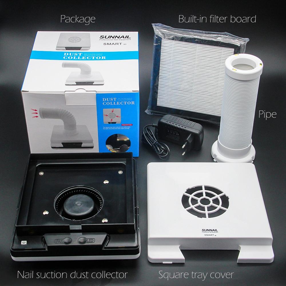 60W Powerful & Quiet Nail Dust Collector