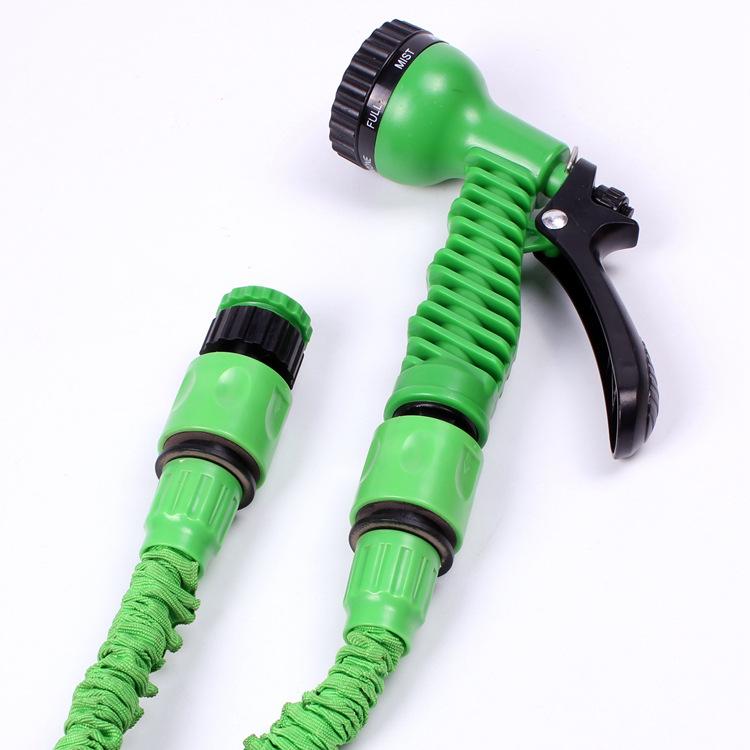 25-200ft Expandable Garden Hose With 7-Mode Spray Gun