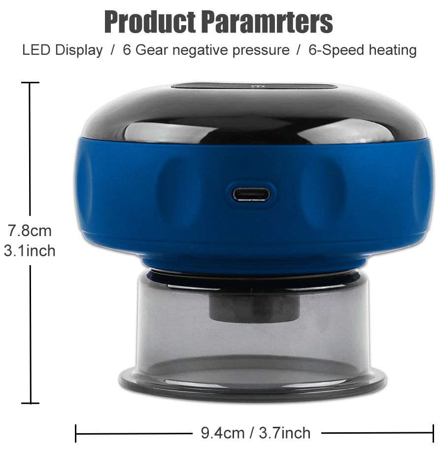 Portable Cupping Vibration Massager for muscle stimulating