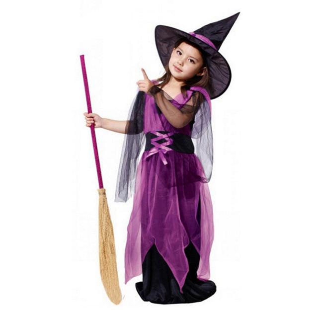 Cute Witch Halloween Costumes for Kids