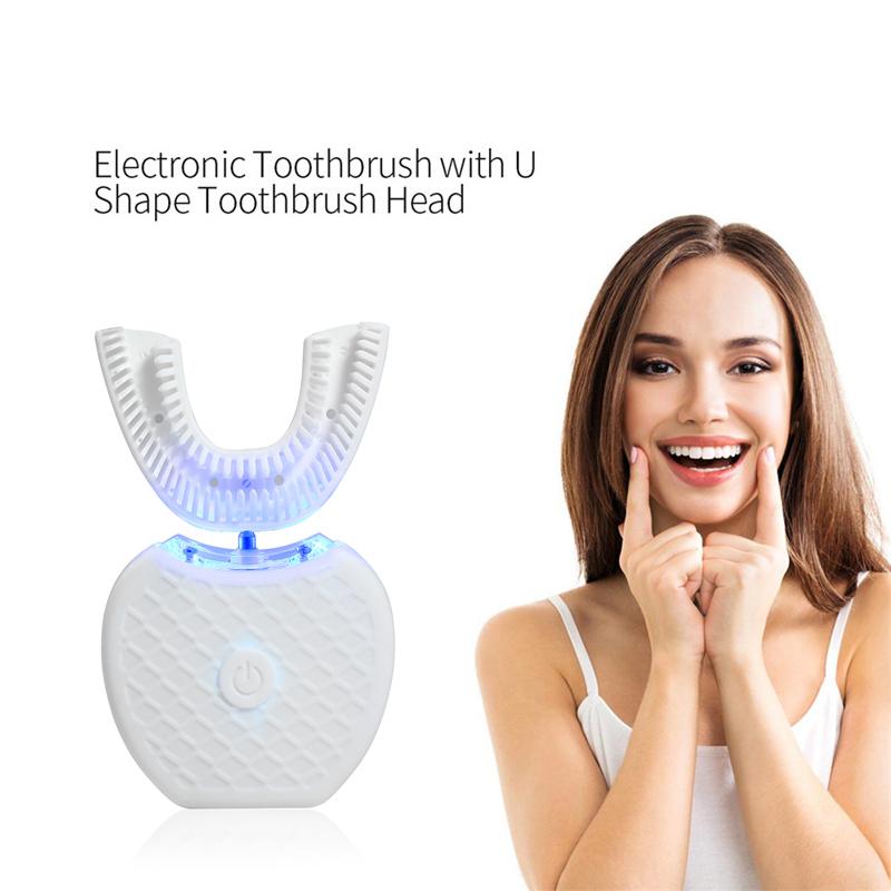 U-shaped Ultrasonic Toothbrush – No Brushing, Clean Teeth