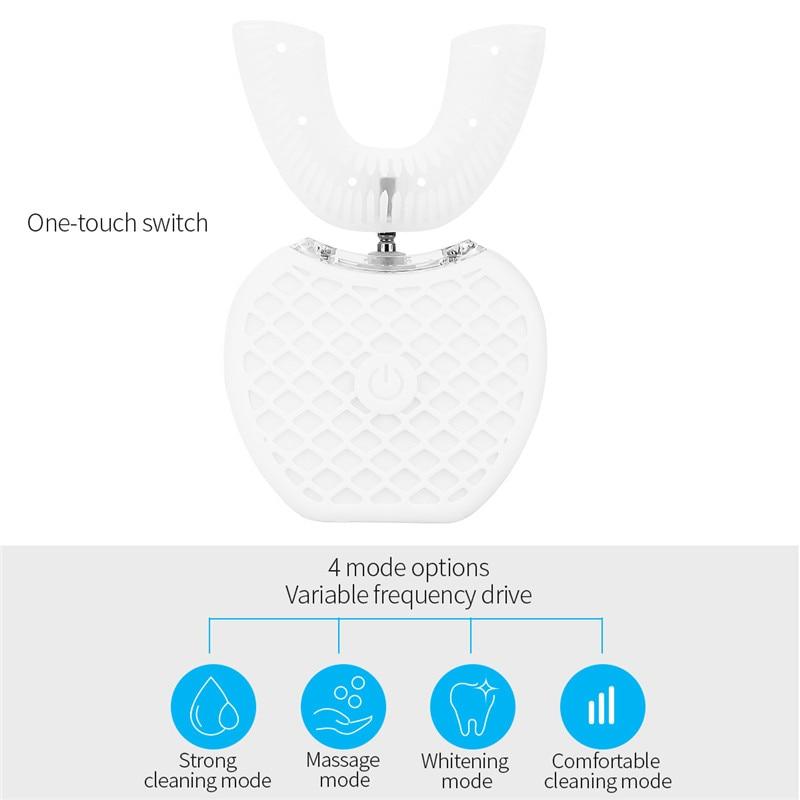 U-shaped Ultrasonic Toothbrush – No Brushing, Clean Teeth