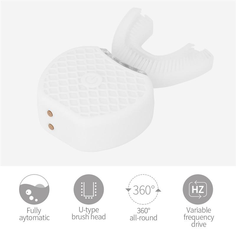 U-shaped Ultrasonic Toothbrush – No Brushing, Clean Teeth