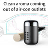 Aromatherapy Car Air Freshener In Matte Aluminium