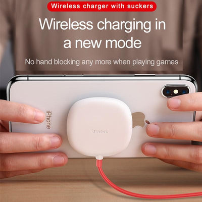 Suction Cup Wireless Phone Charger For Mobile Phone
