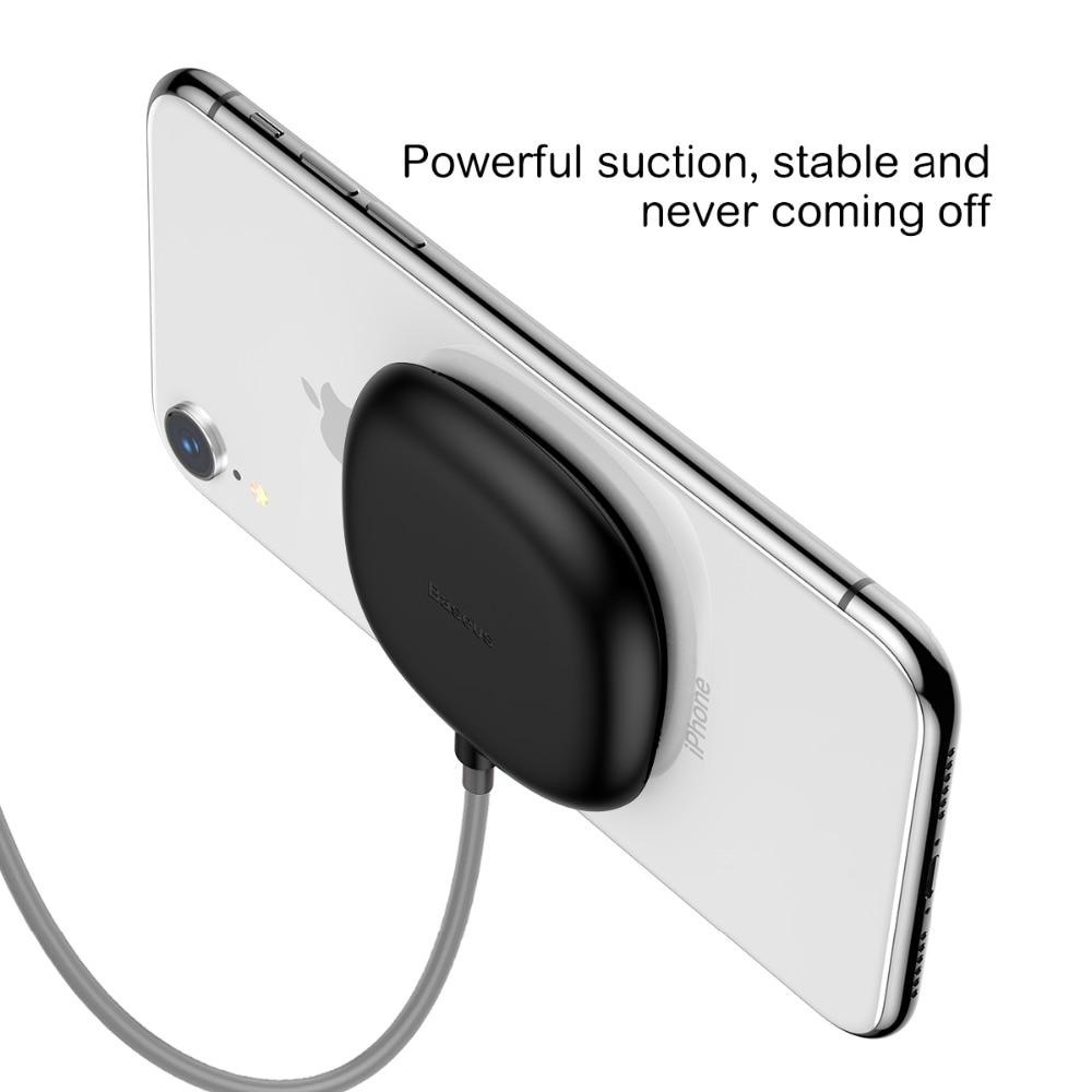 Suction Cup Wireless Phone Charger For Mobile Phone