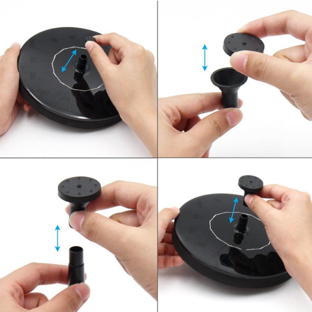 Floating Solar Fountain Pump For Garden, Pool, Patio