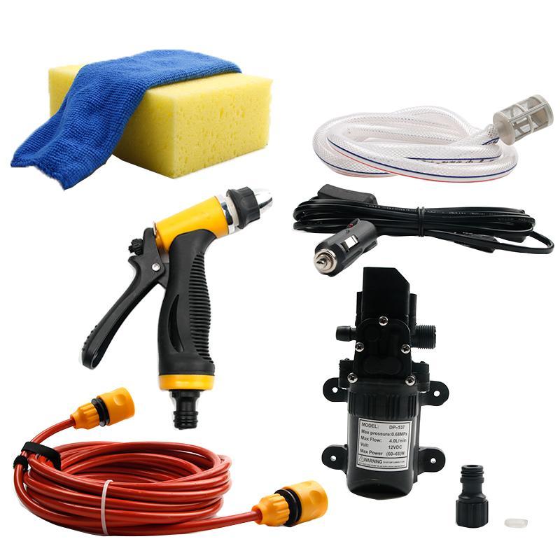 Portable 12v High-Pressure Car Washing Gun Pump