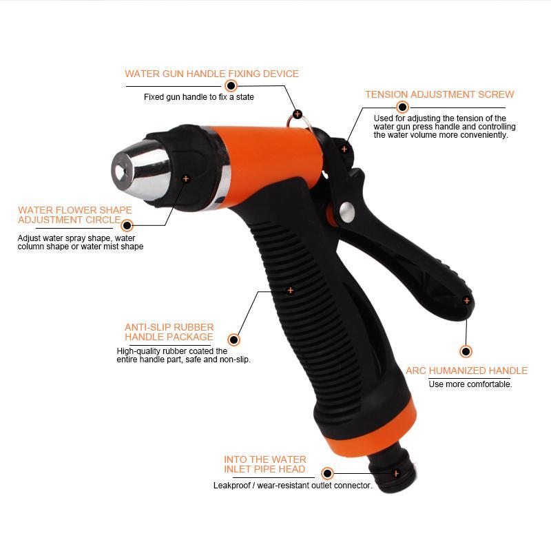 Portable 12v High-Pressure Car Washing Gun Pump