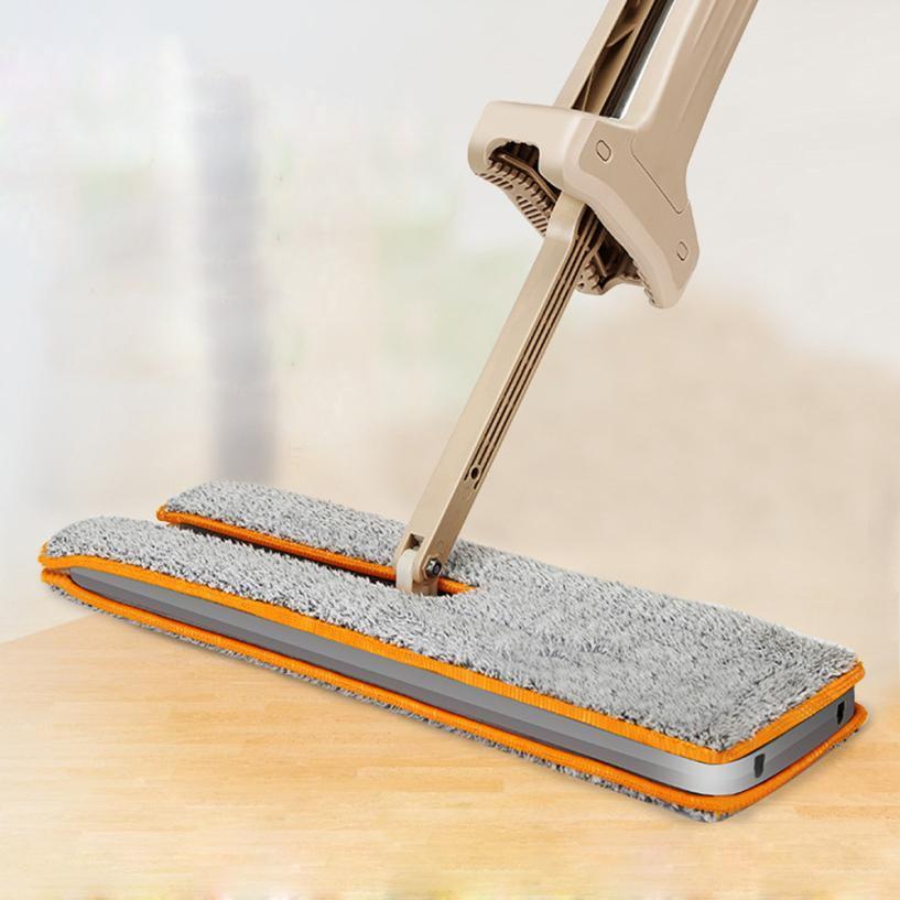 Double Sided Flat Microfiber Mop For Floor