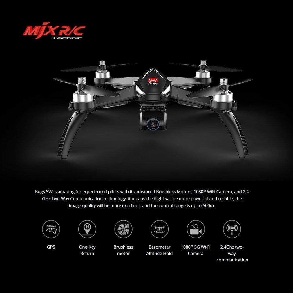 MJX Bugs Quadcopter Drone With 1080P HD Camera And 5G WIFI