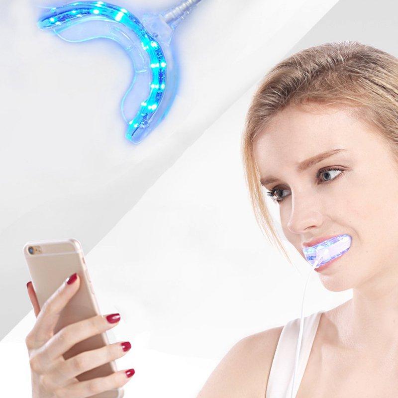 Smartphone-Operated Cold Teeth Whitening Light Kit