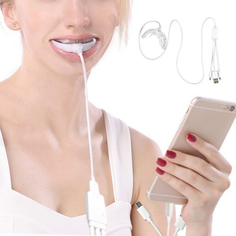 Smartphone-Operated Cold Teeth Whitening Light Kit