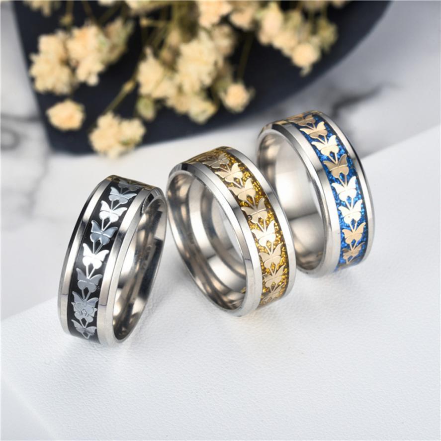 Bohemian Vintage Butterfly Totem Rings