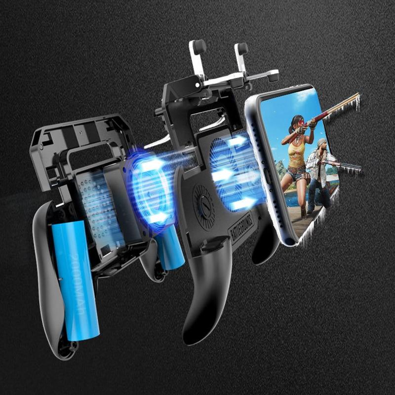 3 in 1 Mobile Phone Game Controller, Phone Cooler & Power Bank