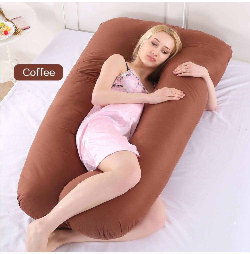 Cotton Pregnancy Body Pillow and Side Sleepers Bedding