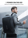 Anti-Thief USB Charging Minimalist Travel Backpack for Men