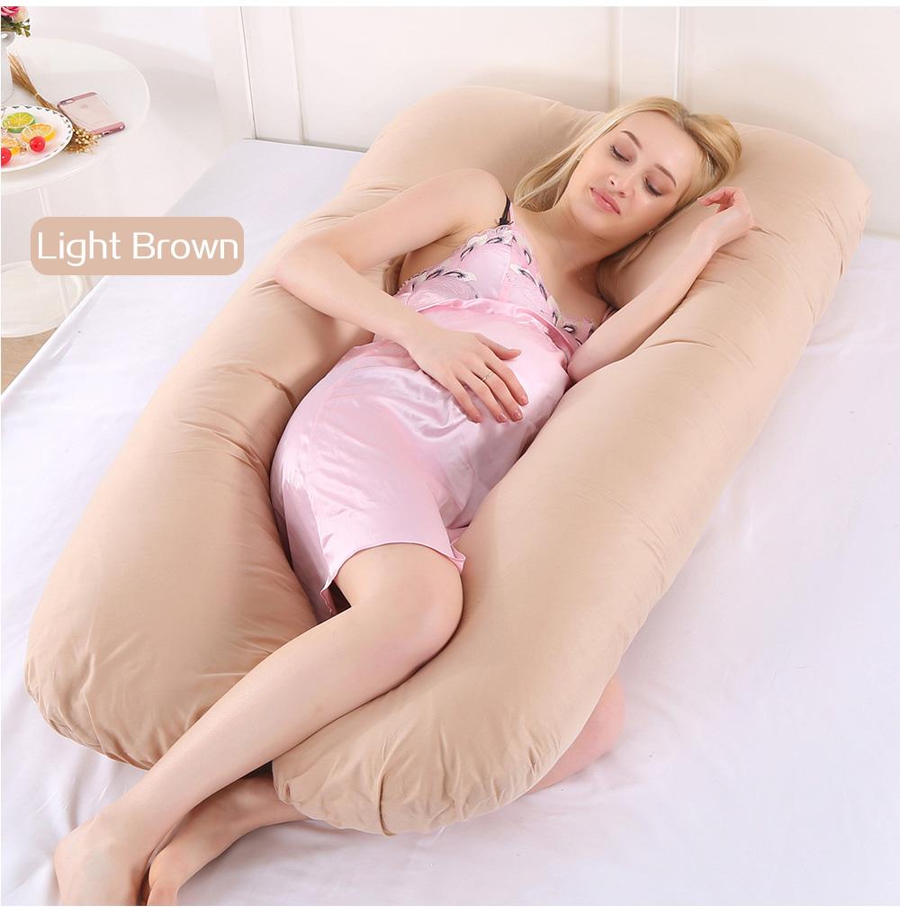 Cotton Pregnancy Body Pillow and Side Sleepers Bedding