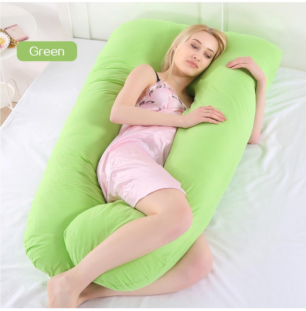Cotton Pregnancy Body Pillow and Side Sleepers Bedding