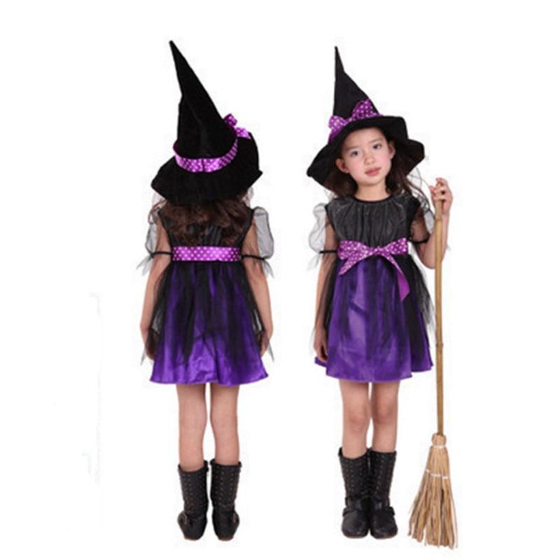 Cute Witch Halloween Costumes for Kids