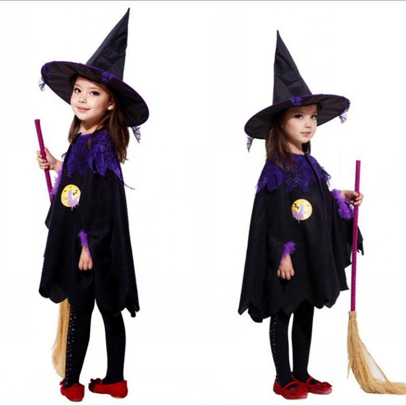 Cute Witch Halloween Costumes for Kids