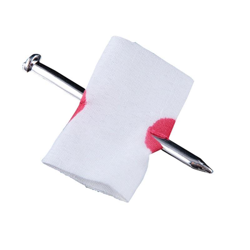 Nail in the Finger Halloween Prop