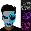 Hand-Painted Illuminating Halloween Masks
