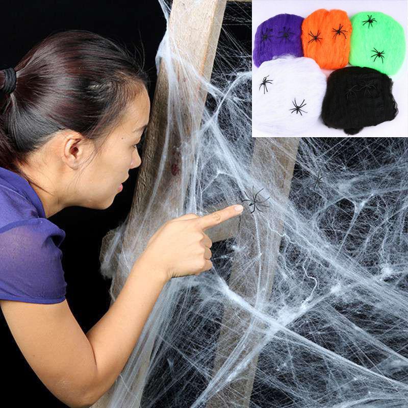 Halloween Spider Decoration Web