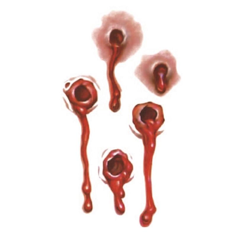 Fake Halloween Zombie Scar