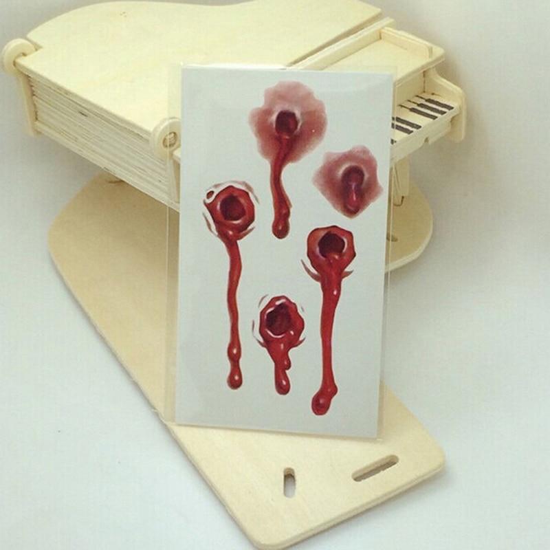 Fake Halloween Zombie Scar